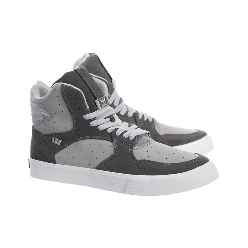 Supra Vaider 3000 Visoki Vrhovi Moški Sive Črne | AGEHT3586