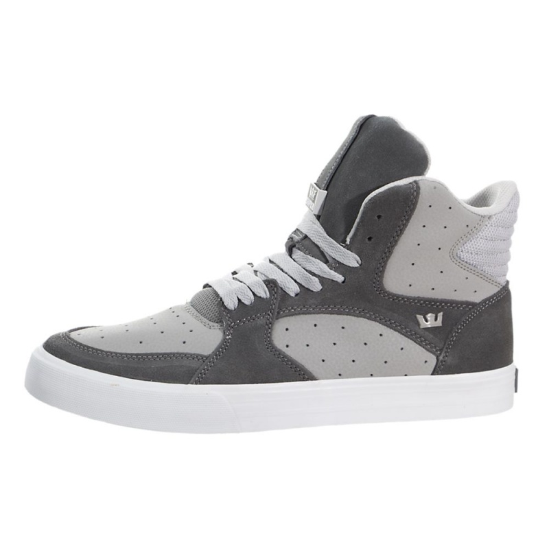 Supra Vaider 3000 Visoki Vrhovi Ženski Sive Črne | LWRZK0396