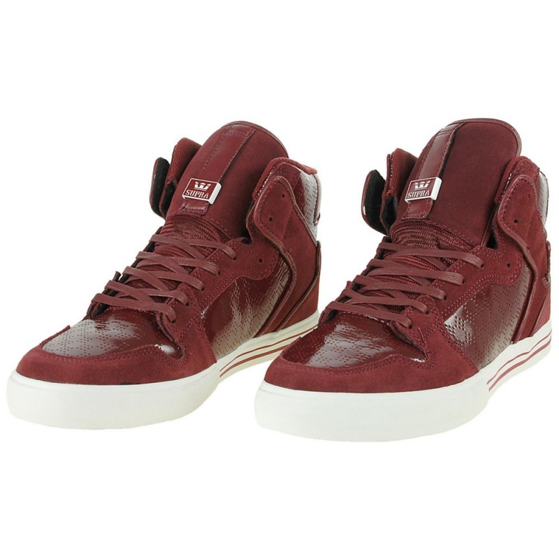 Supra Vaider Visoki Vrhovi Moški Bordo | JNXRB8379