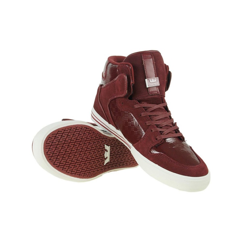 Supra Vaider Visoki Vrhovi Moški Bordo | JNXRB8379