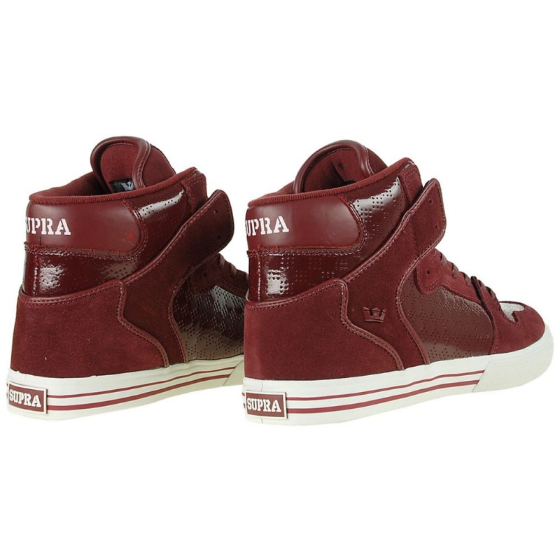 Supra Vaider Visoki Vrhovi Moški Bordo | JNXRB8379