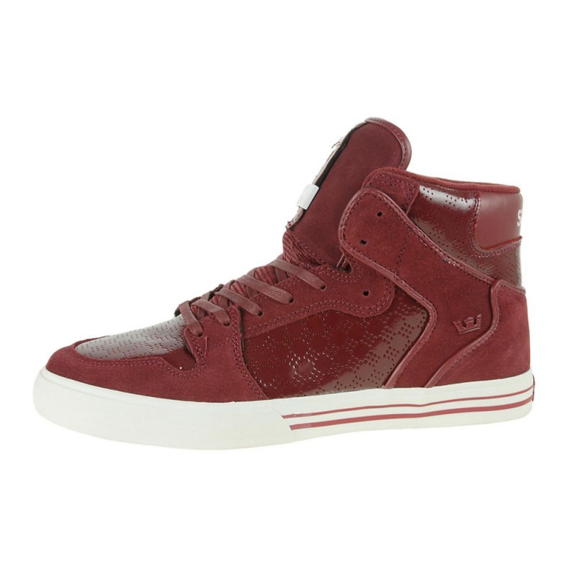 Supra Vaider Visoki Vrhovi Moški Bordo | JNXRB8379