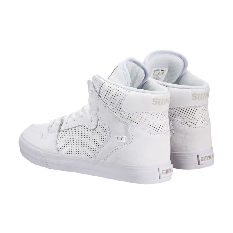 Supra Vaider Visoki Vrhovi Ženski Bele | GBPSX8503