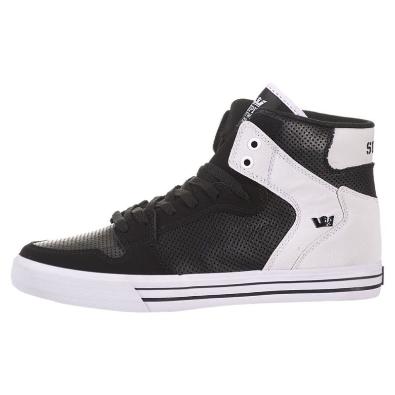 Supra Vaider Visoki Vrhovi Ženski Črne Bele | XKZCG0465